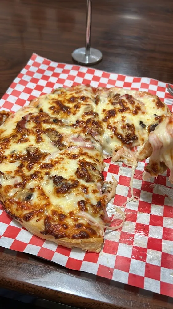 Pizza Pequeña Extra de Queso Con Anchoas